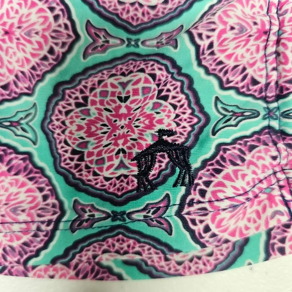 Cabana Life Azalea Shores Girl's Long Sleeve Rash Guard Size 6x